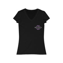Load image into Gallery viewer, Top Gambler's Women's Jersey Short Sleeve V-Neck Tee