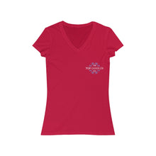 Load image into Gallery viewer, Top Gambler's Women's Jersey Short Sleeve V-Neck Tee